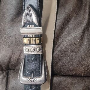 Streetworks vintage silver gold black belt
